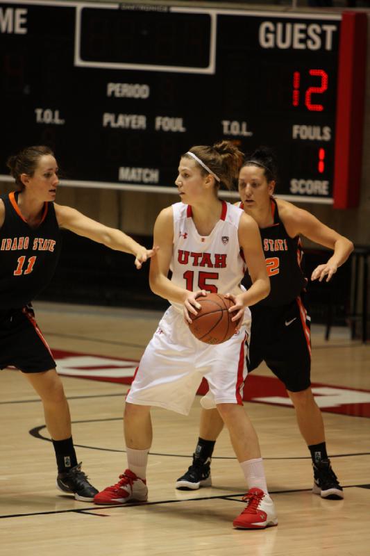 2011-12-06 19:19:13 ** Basketball, Damenbasketball, Idaho State, Michelle Plouffe, Utah Utes ** 