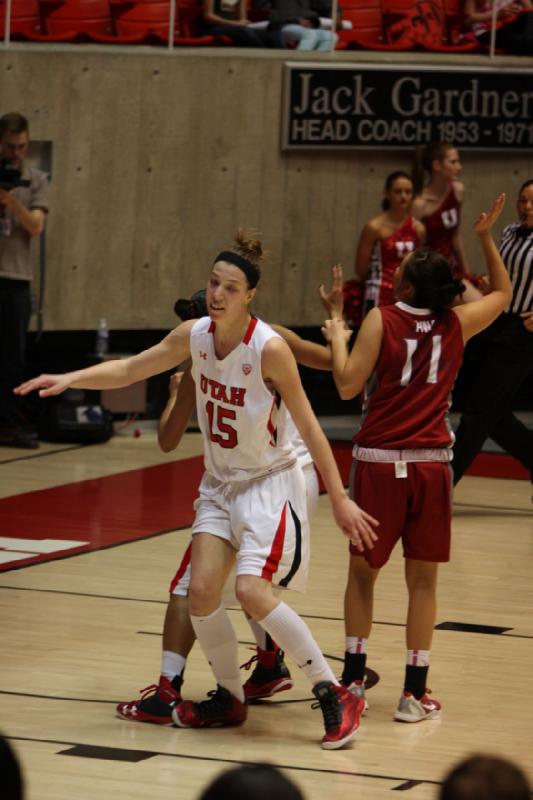 2013-02-24 14:52:09 ** Basketball, Damenbasketball, Iwalani Rodrigues, Michelle Plouffe, Utah Utes, Washington State ** 