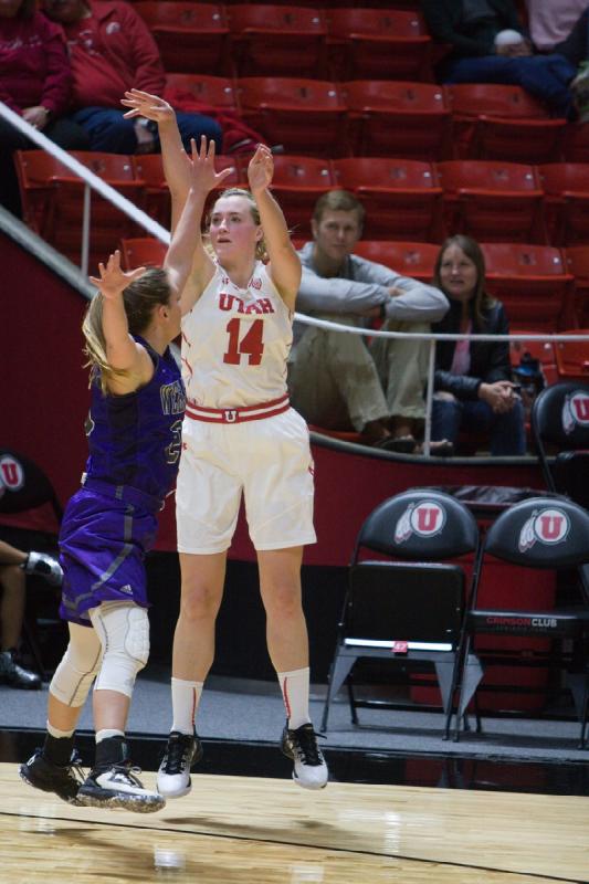 2016-12-17 13:58:34 ** Basketball, Paige Crozon, Utah Utes, Weber State, Women's Basketball ** 