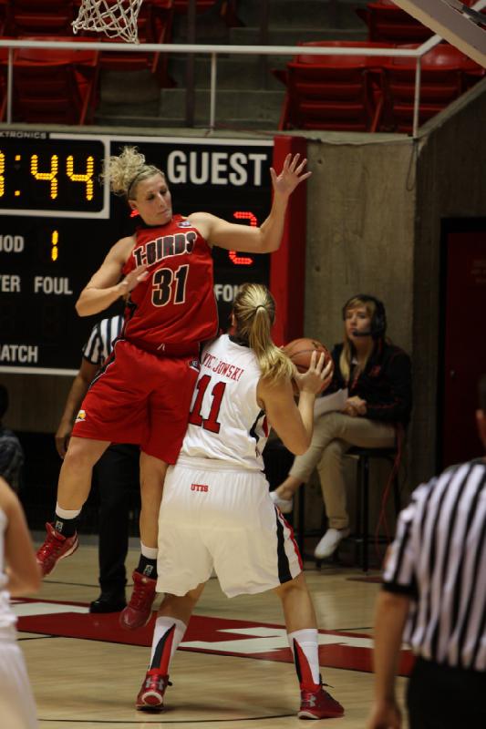 2012-11-13 19:02:41 ** Basketball, Southern Utah, Taryn Wicijowski, Utah Utes, Women's Basketball ** 