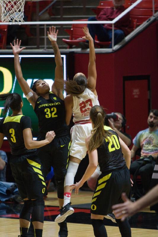 2018-01-28 12:49:14 ** Basketball, Damenbasketball, Daneesha Provo, Oregon, Utah Utes ** 