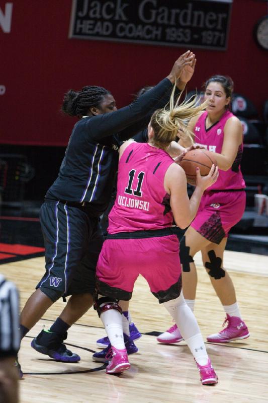 2015-02-13 20:23:59 ** Basketball, Damenbasketball, Nakia Arquette, Taryn Wicijowski, Utah Utes, Washington ** 