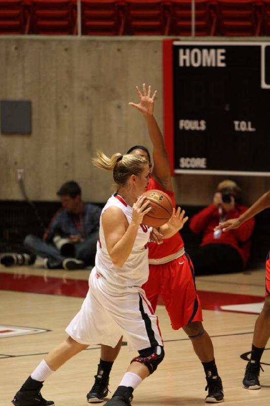 2011-11-05 17:32:16 ** Basketball, Dixie State, Taryn Wicijowski, Utah Utes, Women's Basketball ** 