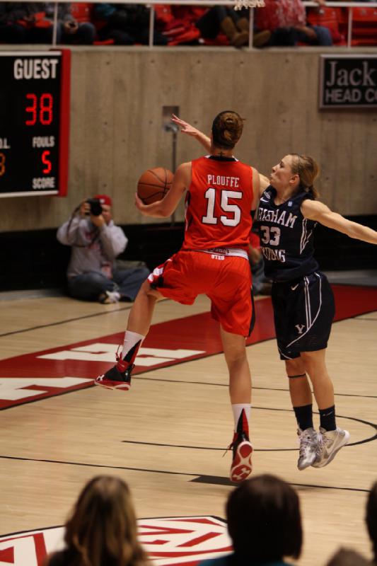 2012-12-08 16:19:36 ** Basketball, BYU, Damenbasketball, Michelle Plouffe, Utah Utes ** 