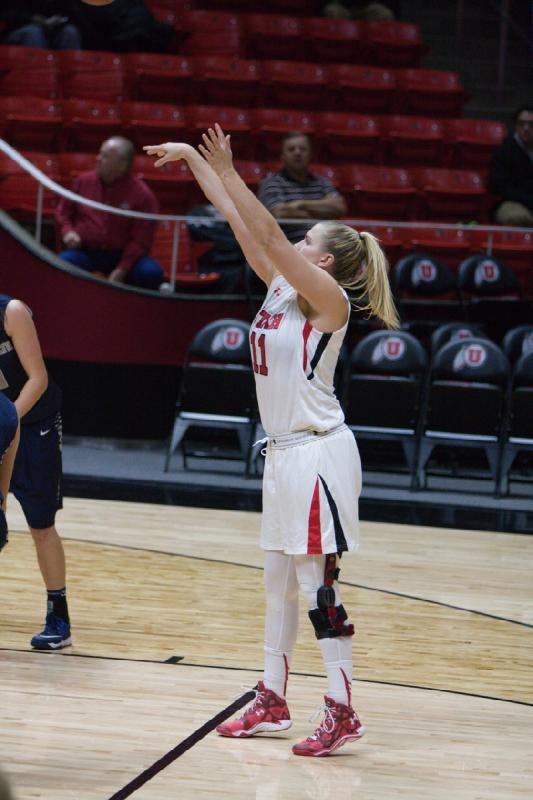 2014-12-03 18:53:23 ** Basketball, Damenbasketball, Taryn Wicijowski, Utah State, Utah Utes ** 