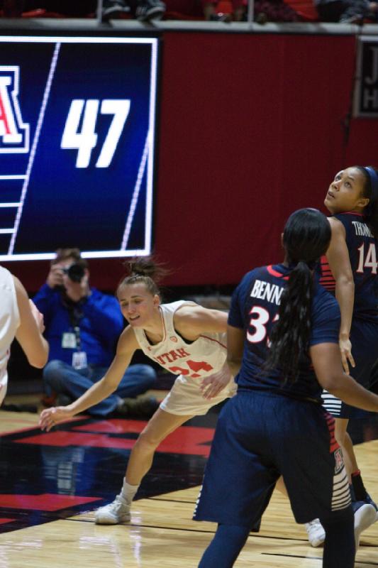 2017-12-29 19:28:48 ** Arizona, Basketball, Damenbasketball, Tilar Clark, Utah Utes ** 