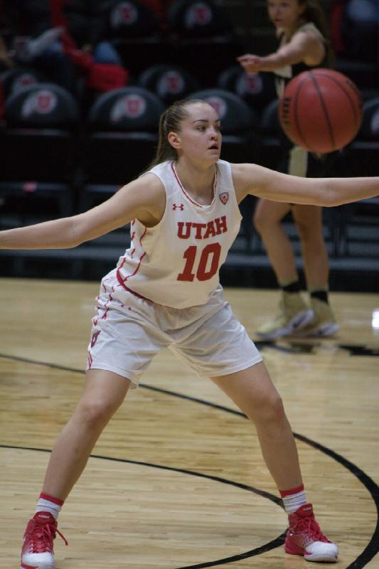 2017-01-28 12:57:45 ** Basketball, Colorado, Megan Jacobs, Utah Utes, Women's Basketball ** 