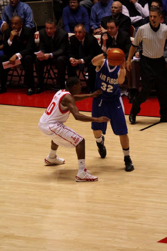 2010-01-23 17:57:10 ** Air Force, Basketball, Men's Basketball, Tre Smith, Utah Utes ** 