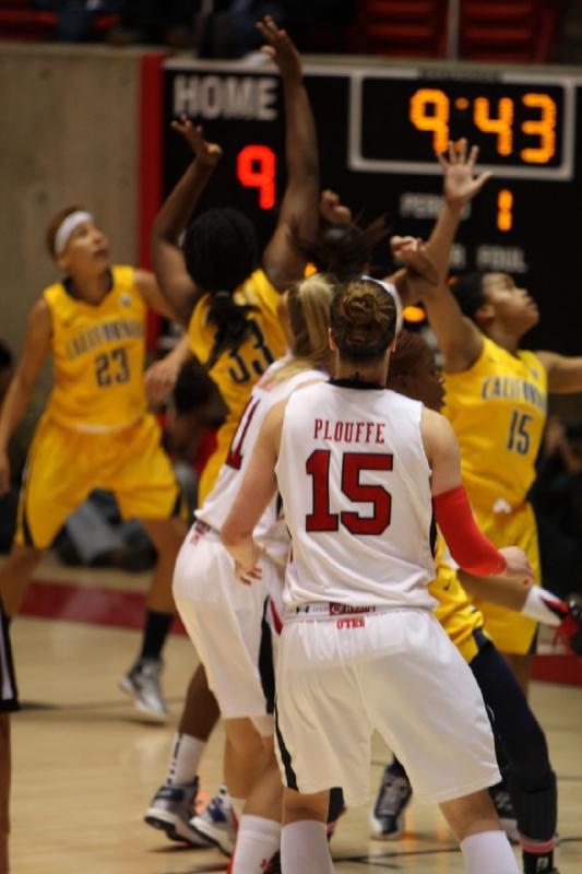 2013-01-04 18:24:05 ** Basketball, Cal, Damenbasketball, Michelle Plouffe, Taryn Wicijowski, Utah Utes ** 