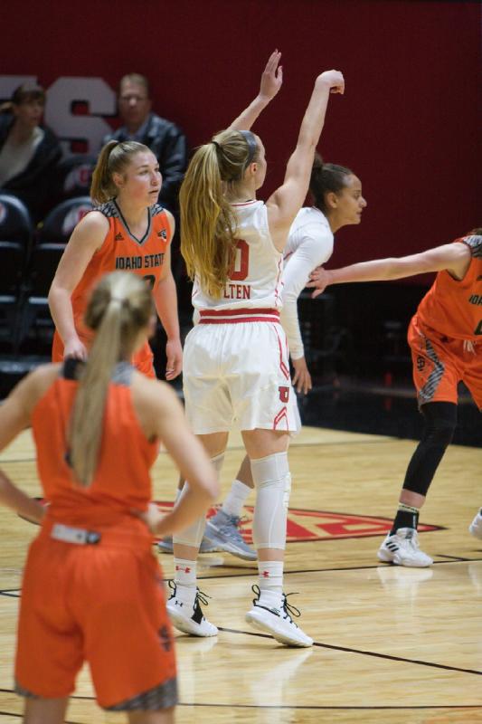 2018-11-19 19:06:45 ** Basketball, Damenbasketball, Daneesha Provo, Dru Gylten, Idaho State, Utah Utes ** 