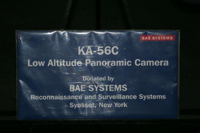 2007-04-08 14:05:12 ** Air Force, Hill AFB, Utah ** Beschreibung der KA-56C Aufklärungskamera.