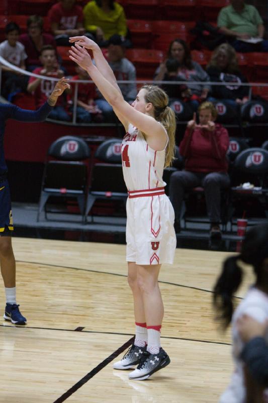 2017-01-15 13:50:46 ** Basketball, Cal, Paige Crozon, Utah Utes, Women's Basketball ** 