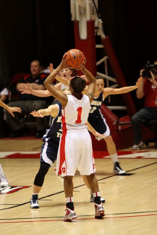 2010-01-30 15:12:56 ** Basketball, BYU, Damenbasketball, Janita Badon, Utah Utes ** 