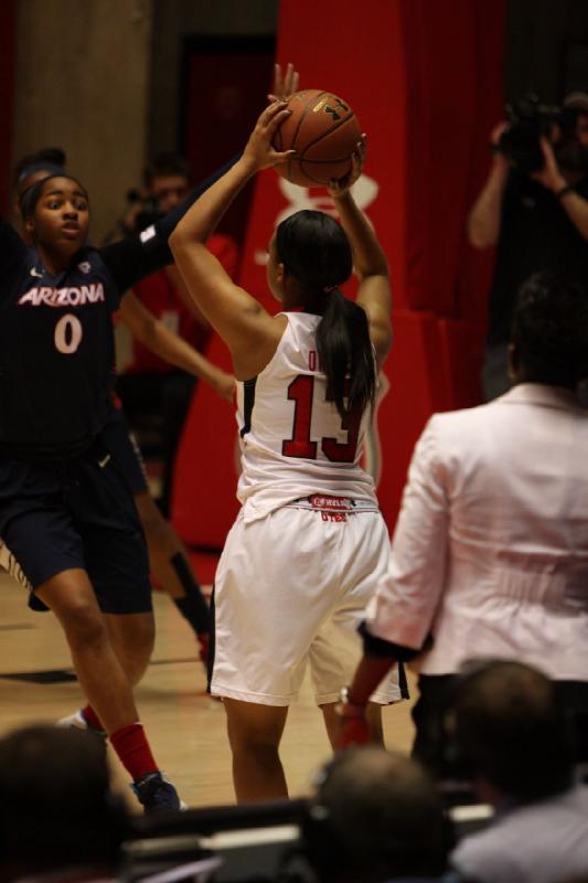 2014-01-26 15:34:20 ** Arizona, Basketball, Damenbasketball, Devri Owens, Utah Utes ** 