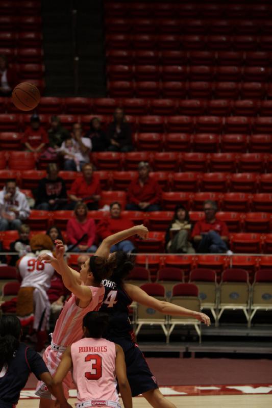 2012-02-11 13:59:49 ** Arizona, Basketball, Iwalani Rodrigues, Michelle Plouffe, Swoop, Utah Utes, Women's Basketball ** 