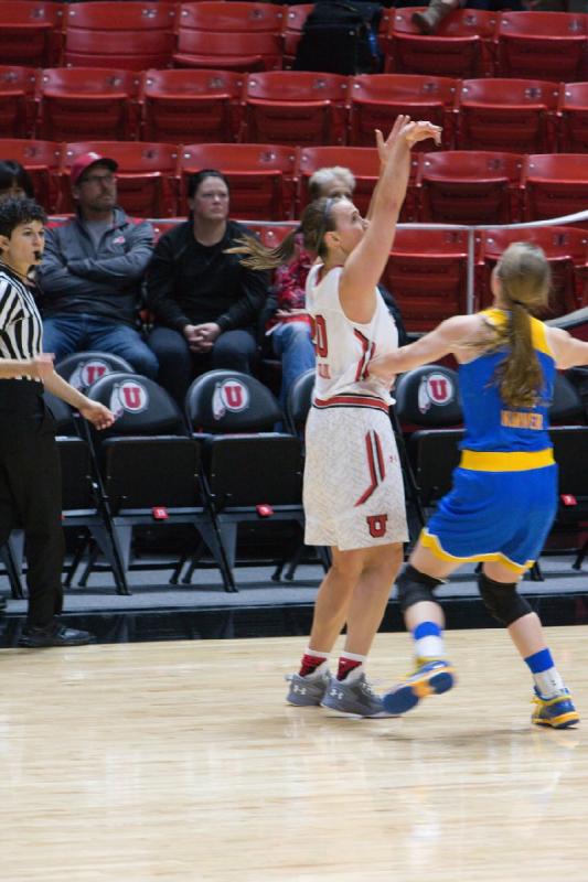 2016-01-31 14:42:30 ** Basketball, Damenbasketball, Katie Kuklok, UCLA, Utah Utes ** 