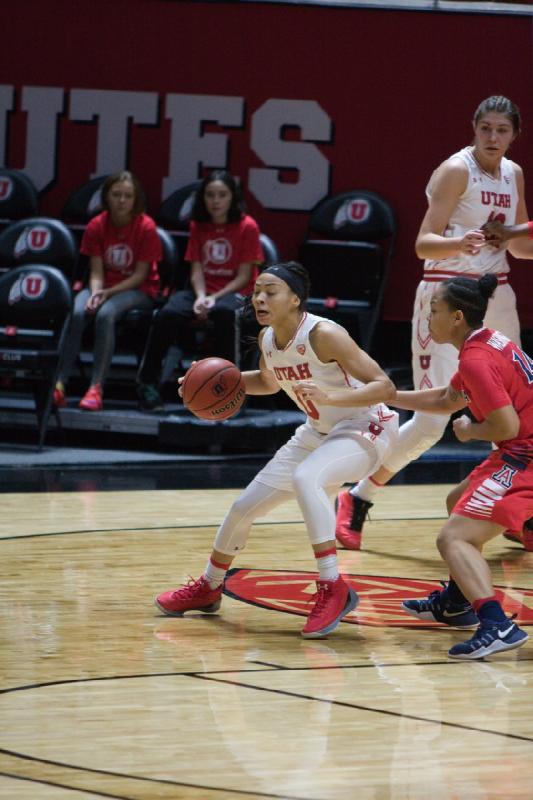 2017-01-08 12:30:36 ** Arizona, Basketball, Emily Potter, Kiana Moore, Utah Utes, Women's Basketball ** 