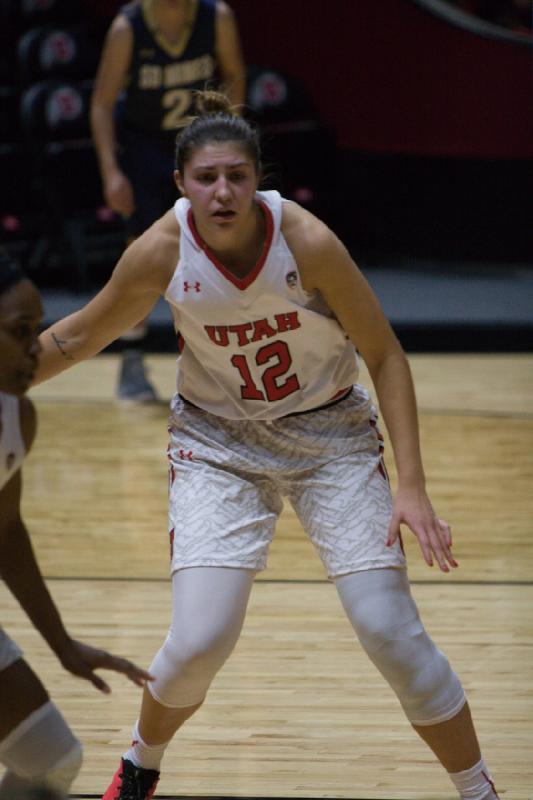 2016-11-03 11:26:05 ** Basketball, Emily Potter, South Dakota School of Mines & Technology, Utah Utes, Women's Basketball ** 