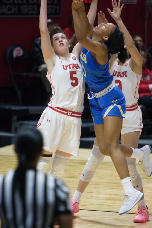 2019-02-10 12:26:31 ** Basketball, Damenbasketball, Megan Huff, Niyah Becker, UCLA, Utah Utes ** 