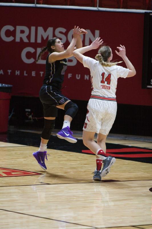 2016-01-04 19:40:03 ** Basketball, Damenbasketball, Paige Crozon, Utah Utes, Washington ** 