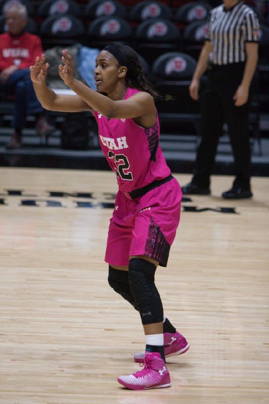 2015-02-20 20:13:41 ** Basketball, Damenbasketball, Oregon, Tanaeya Boclair, Utah Utes ** 