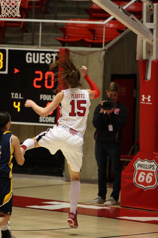 2012-12-20 19:25:03 ** Basketball, Damenbasketball, Michelle Plouffe, UC Irvine, Utah Utes ** 