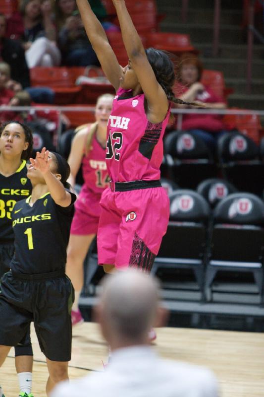 2015-02-20 19:59:14 ** Basketball, Oregon, Paige Crozon, Tanaeya Boclair, Utah Utes, Women's Basketball ** 