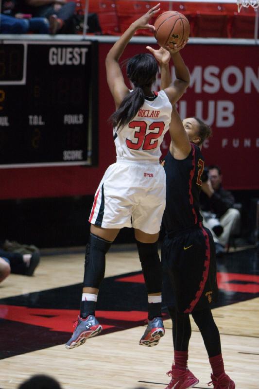 2015-01-11 13:42:11 ** Basketball, Damenbasketball, Tanaeya Boclair, USC, Utah Utes ** 