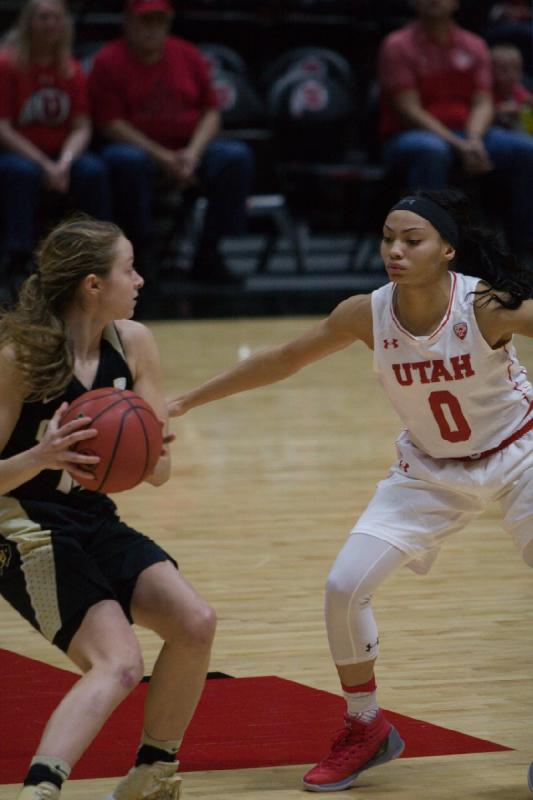 2017-01-28 13:26:56 ** Basketball, Colorado, Damenbasketball, Kiana Moore, Utah Utes ** 