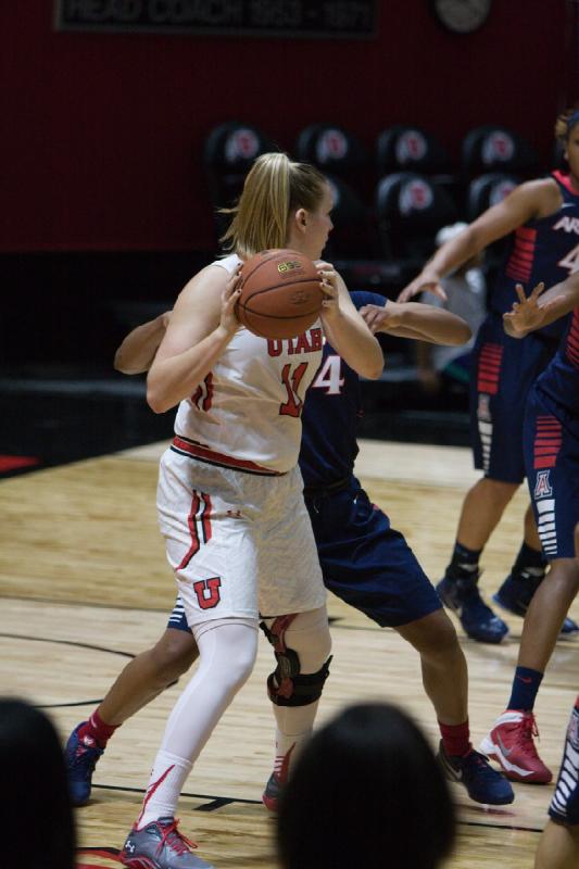 2015-01-30 20:20:15 ** Arizona, Basketball, Damenbasketball, Taryn Wicijowski, Utah Utes ** 