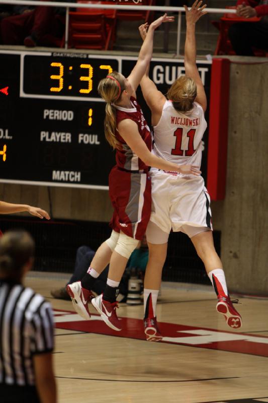 2013-02-24 14:26:06 ** Basketball, Damenbasketball, Taryn Wicijowski, Utah Utes, Washington State ** 