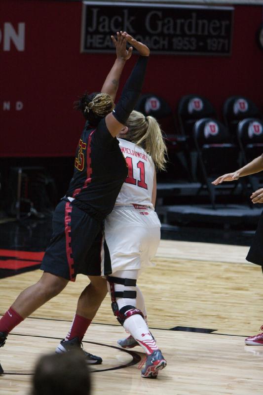 2015-01-11 13:06:49 ** Basketball, Damenbasketball, Taryn Wicijowski, USC, Utah Utes ** 