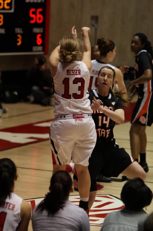 2012-03-01 20:37:47 ** Basketball, Chelsea Bridgewater, Damenbasketball, Michelle Plouffe, Morgan Warburton, Oregon State, Rachel Messer, Utah Utes, Velaida Harris ** 