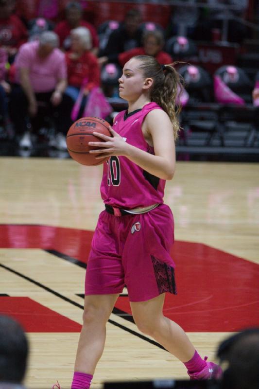 2017-02-17 19:17:20 ** Basketball, Damenbasketball, Megan Jacobs, Oregon, Utah Utes ** 