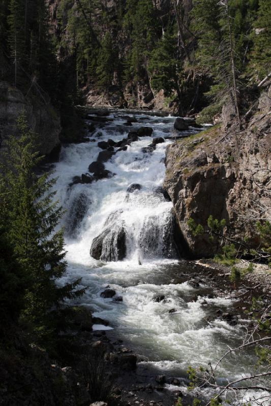 2009-08-03 09:15:05 ** Yellowstone National Park ** Firehole Falls.