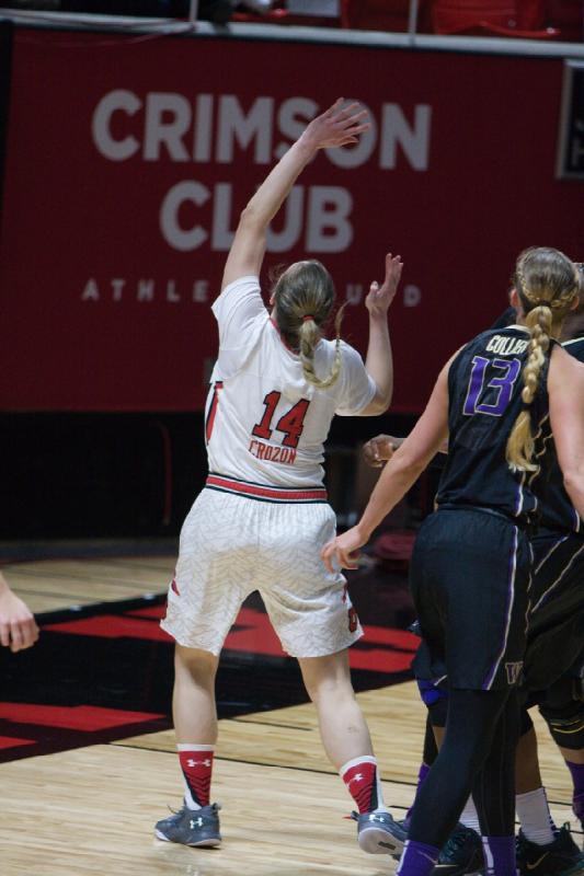 2016-01-04 18:56:21 ** Basketball, Damenbasketball, Paige Crozon, Utah Utes, Washington ** 