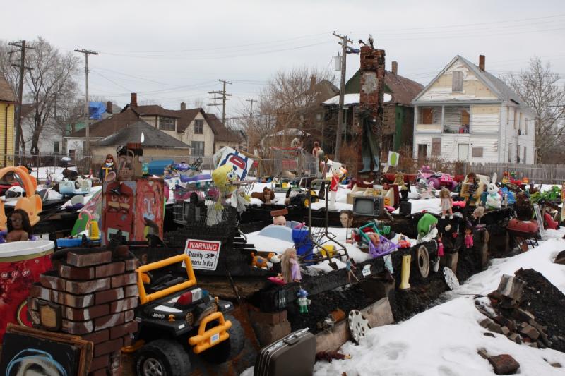 2014-03-08 12:18:31 ** Detroit, Heidelberg Project, Michigan ** 