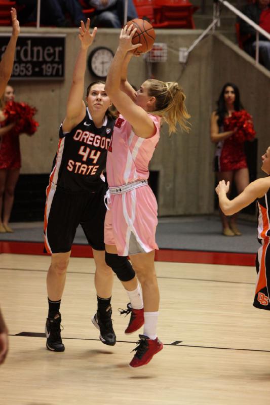 2013-02-10 14:27:30 ** Basketball, Damenbasketball, Oregon State, Taryn Wicijowski, Utah Utes ** 