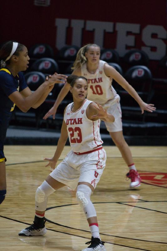 2017-01-15 13:20:34 ** Basketball, Cal, Daneesha Provo, Megan Jacobs, Utah Utes, Women's Basketball ** 