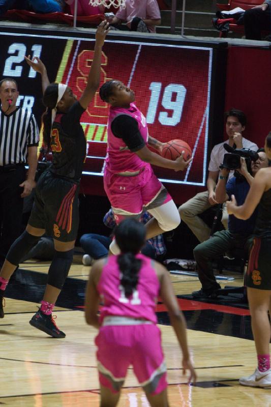 2019-02-08 19:21:14 ** Basketball, Damenbasketball, Dre'Una Edwards, Erika Bean, USC, Utah Utes ** 