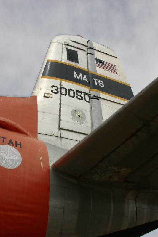 2007-04-01 14:19:46 ** Air Force, Hill AFB, Utah ** Vertical stabilizer of the C-124.