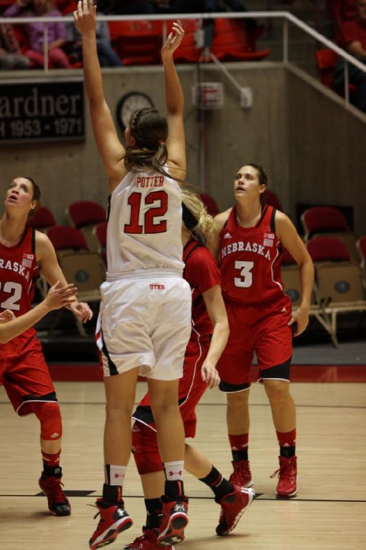 2013-11-15 18:47:35 ** Basketball, Emily Potter, Nebraska, Utah Utes, Women's Basketball ** 