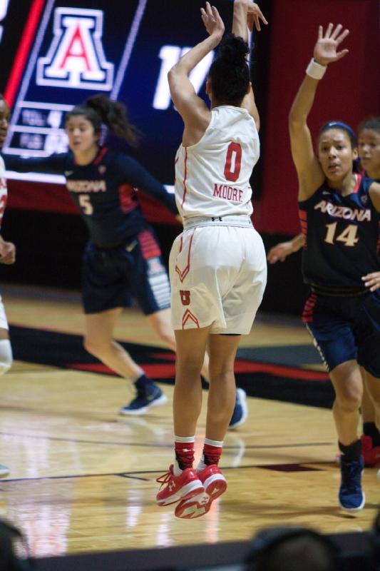 2017-12-29 18:28:40 ** Arizona, Basketball, Kiana Moore, Utah Utes, Women's Basketball ** 