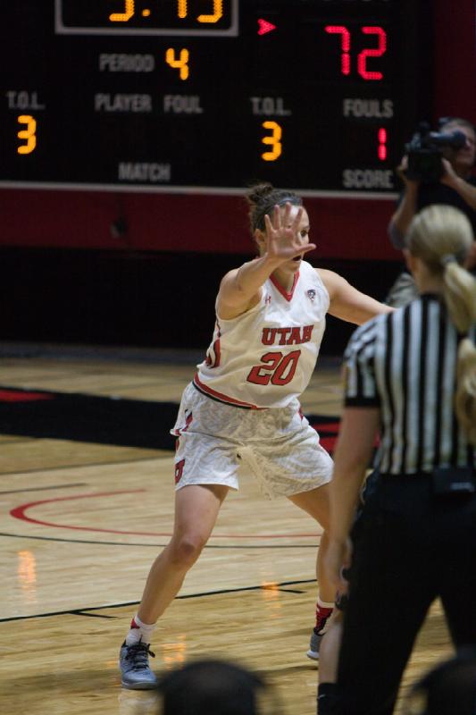 2016-01-04 19:30:51 ** Basketball, Damenbasketball, Katie Kuklok, Utah Utes, Washington ** 