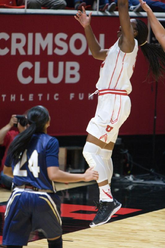 2016-11-12 15:22:01 ** Basketball, Damenbasketball, Montana State, Tanaeya Boclair, Utah Utes ** 