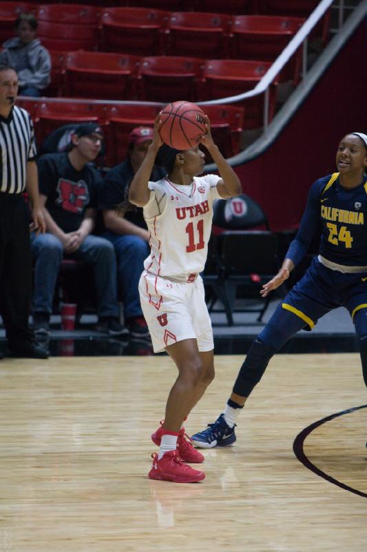 2017-01-15 12:06:53 ** Basketball, Cal, Erika Bean, Utah Utes, Women's Basketball ** 