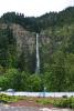 Multnomah-Wasserfall vom Parkplatz aus gesehen.