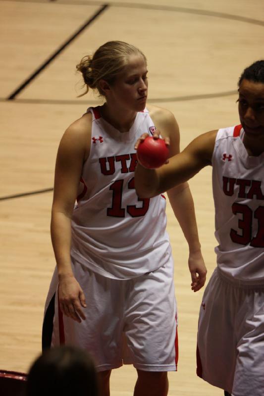 2012-12-29 16:51:24 ** Basketball, Ciera Dunbar, Damenbasketball, North Dakota, Rachel Messer, Utah Utes ** 