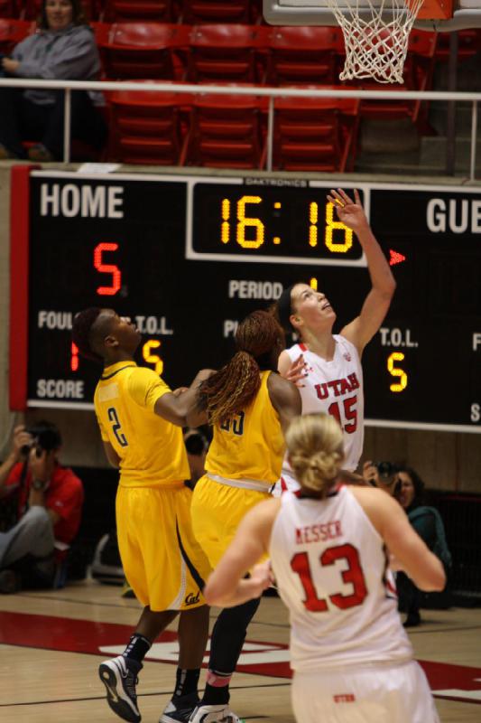 2013-01-04 18:06:10 ** Basketball, Cal, Michelle Plouffe, Rachel Messer, Utah Utes, Women's Basketball ** 