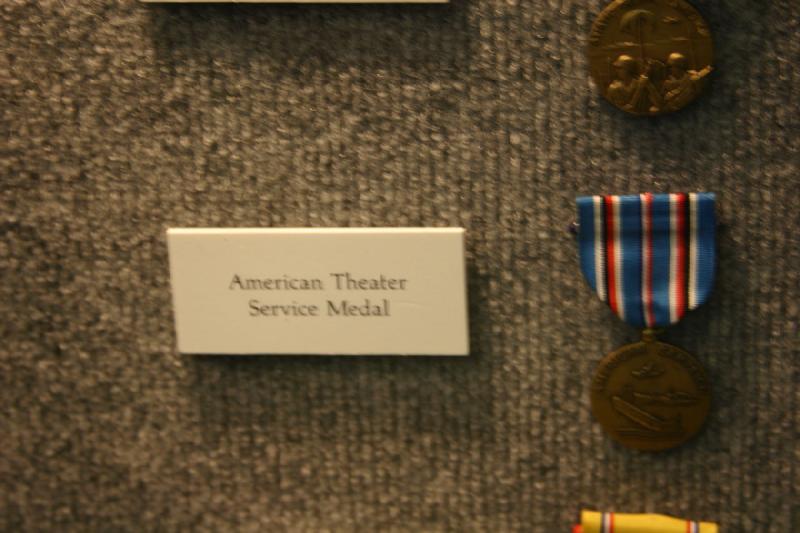 2007-04-01 15:22:30 ** Air Force, Hill AFB, Utah ** American Theater Service Medal.